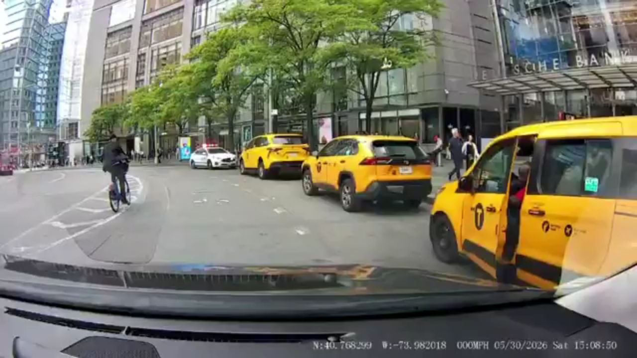 Video shows pedestrian hit by NYPD SUV with lights and sirens on.
