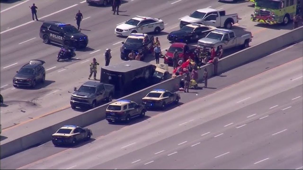 SUV Slams Into Patrol Car, Sending Two FHP Troopers to the Hospital.