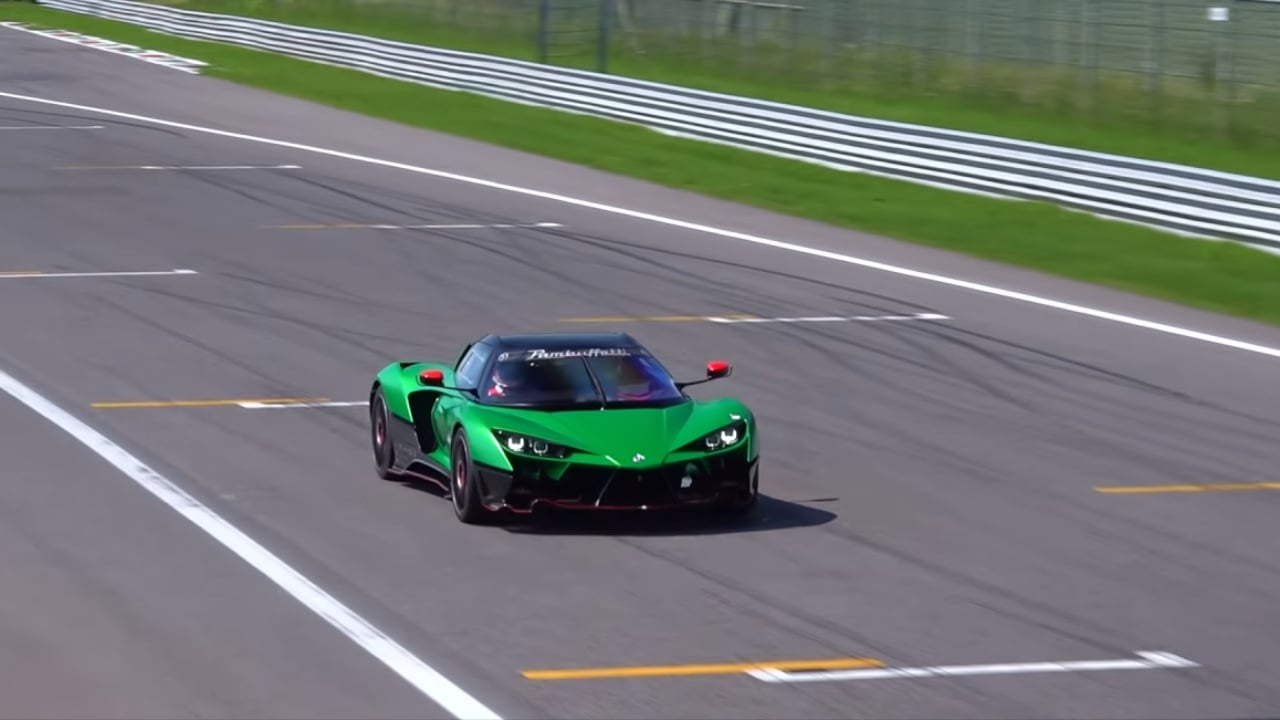 Pambuffetti PJ-01 V10 Supercar On Track