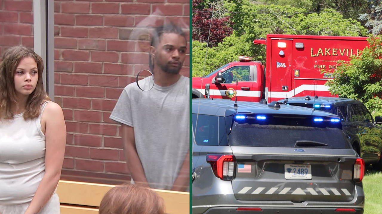 Police Pursuit Involving Baby Ends in Massachusetts Front Yard