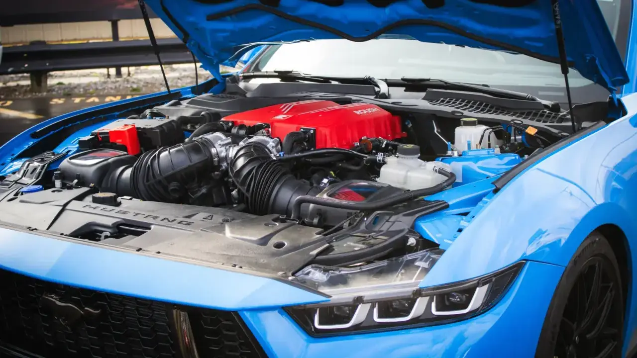 Roush supercharged Mustang.