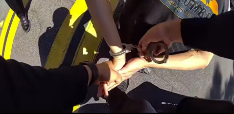 man arrested irvine road rage