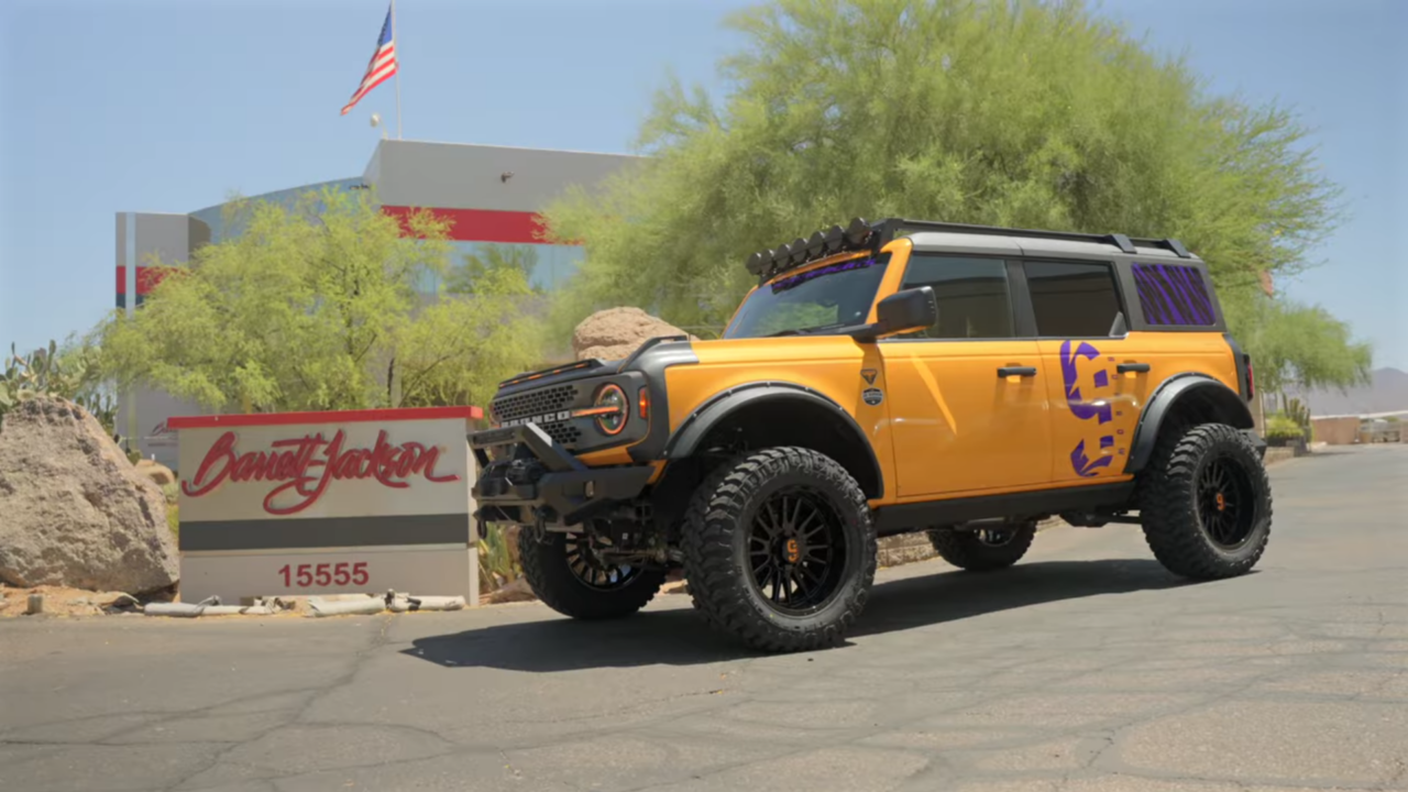 modified Bronco.