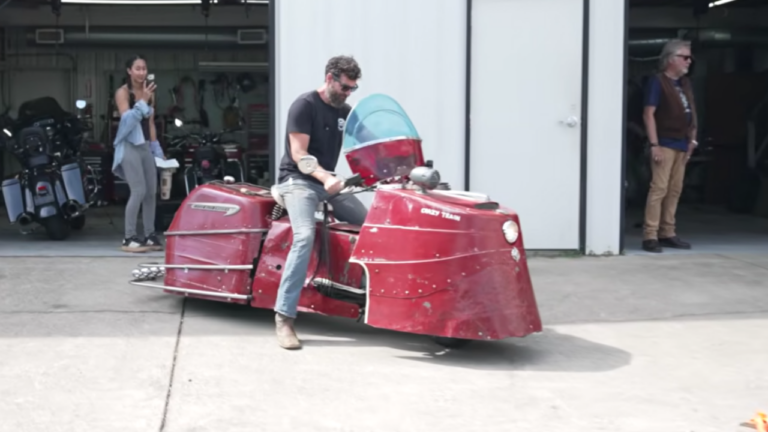 This Homemade “Crazy Train” Motorcycle Is Equal Parts Art, Scooter, And ...