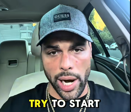 man suspicious after oil change