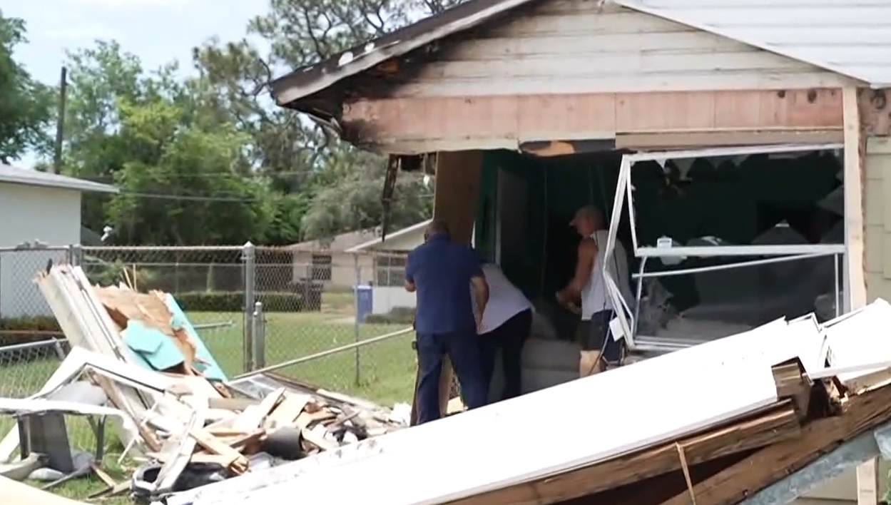 stolen vehicle hits home