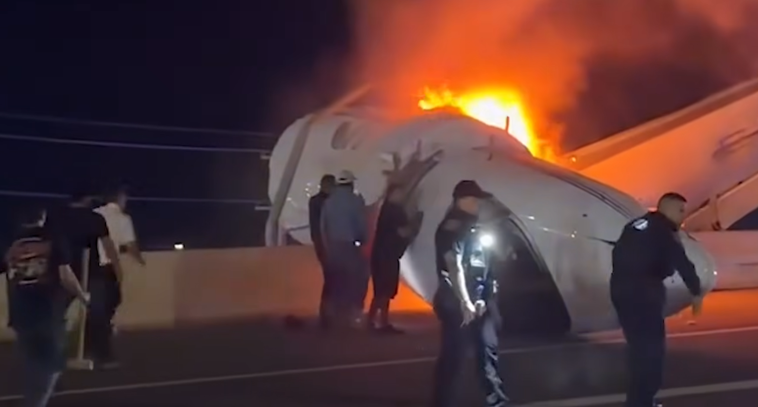 plane crash on texas highway