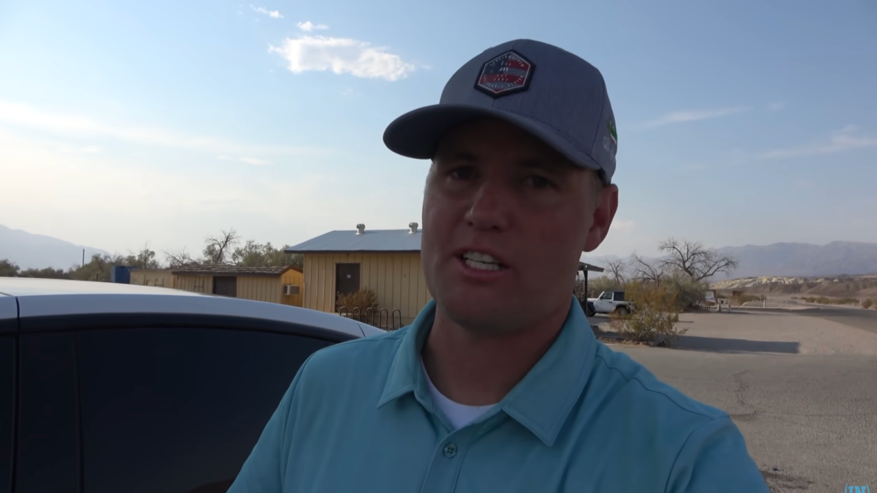 YouTuber Drives Tesla to Death Valley