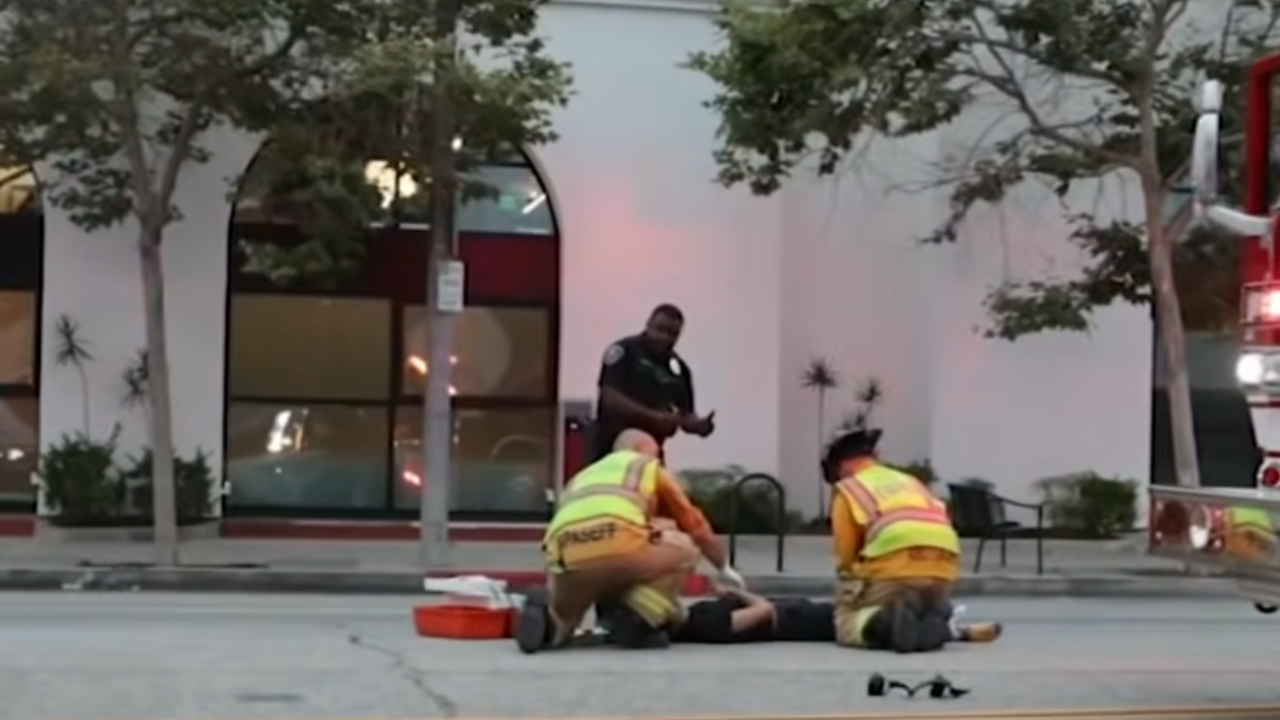 suspect hits pride parade