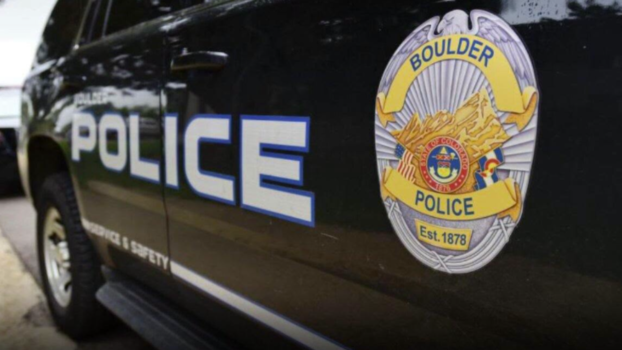 boulder police department car