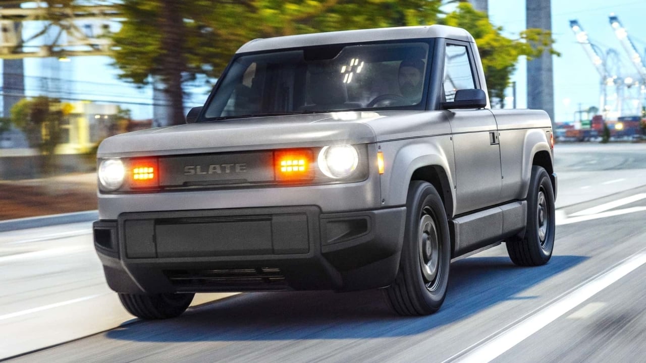 Slate Truck Front View
