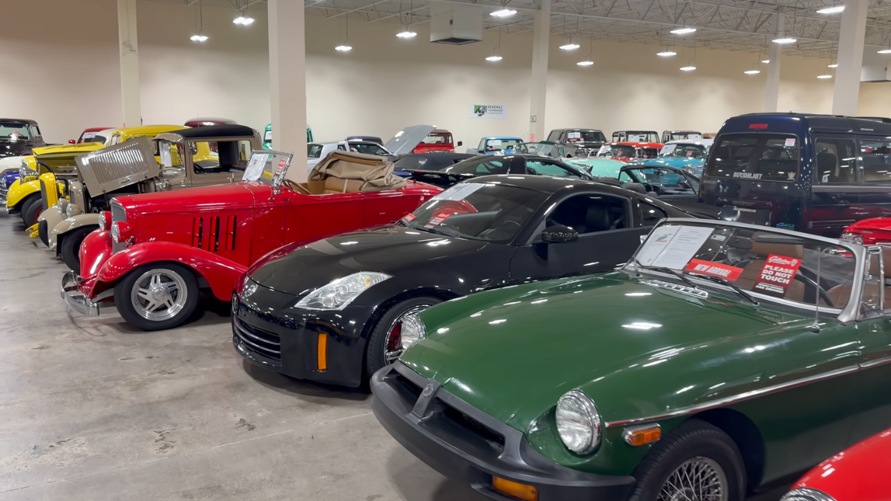 classic car lot prices