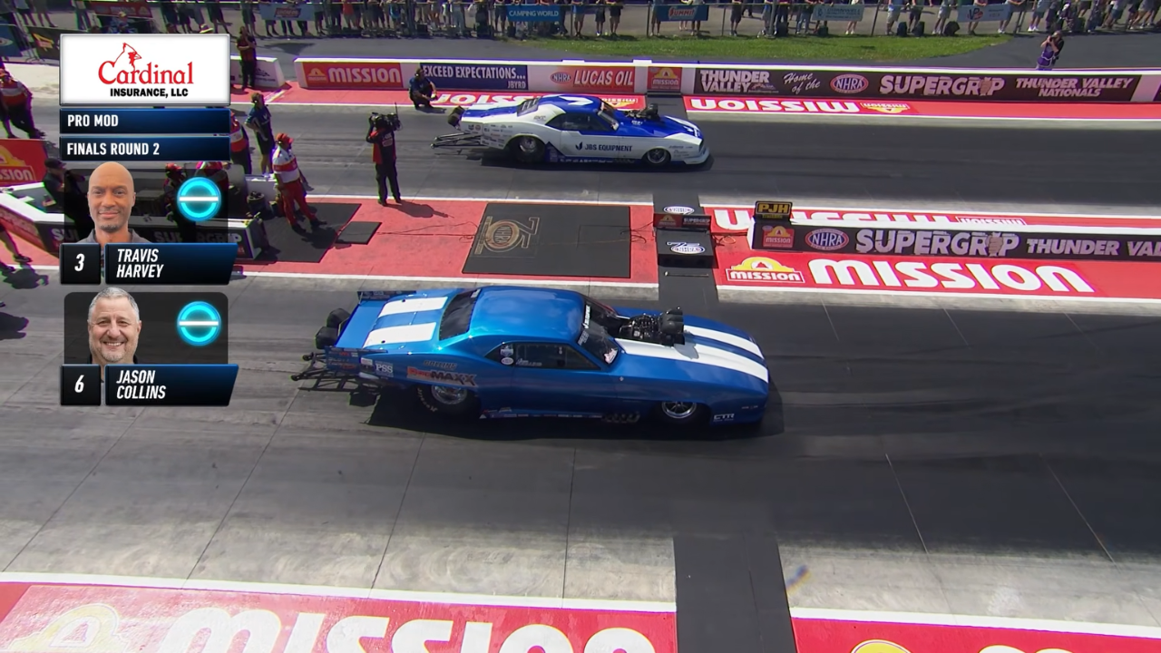 drag race accident