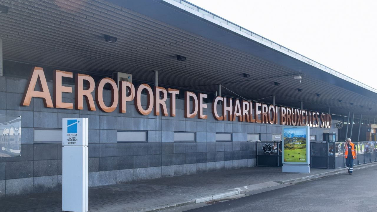 Brussels South Charleroi Airport in Charleroi, Belgium