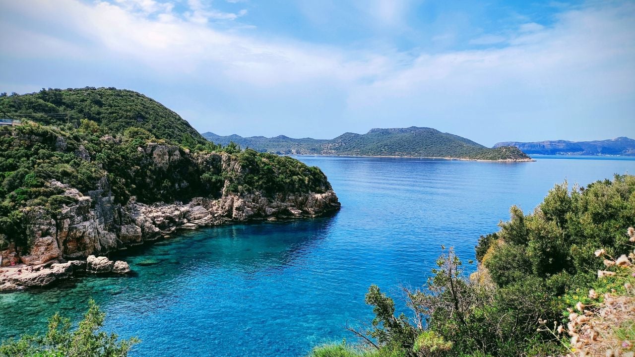 Bay along the Lycian Coast in Türkiye