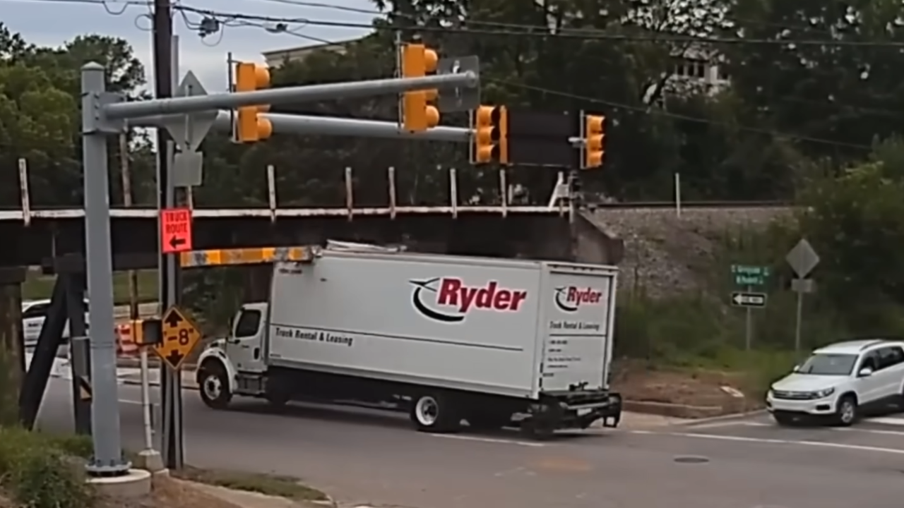 can opener bridge truck