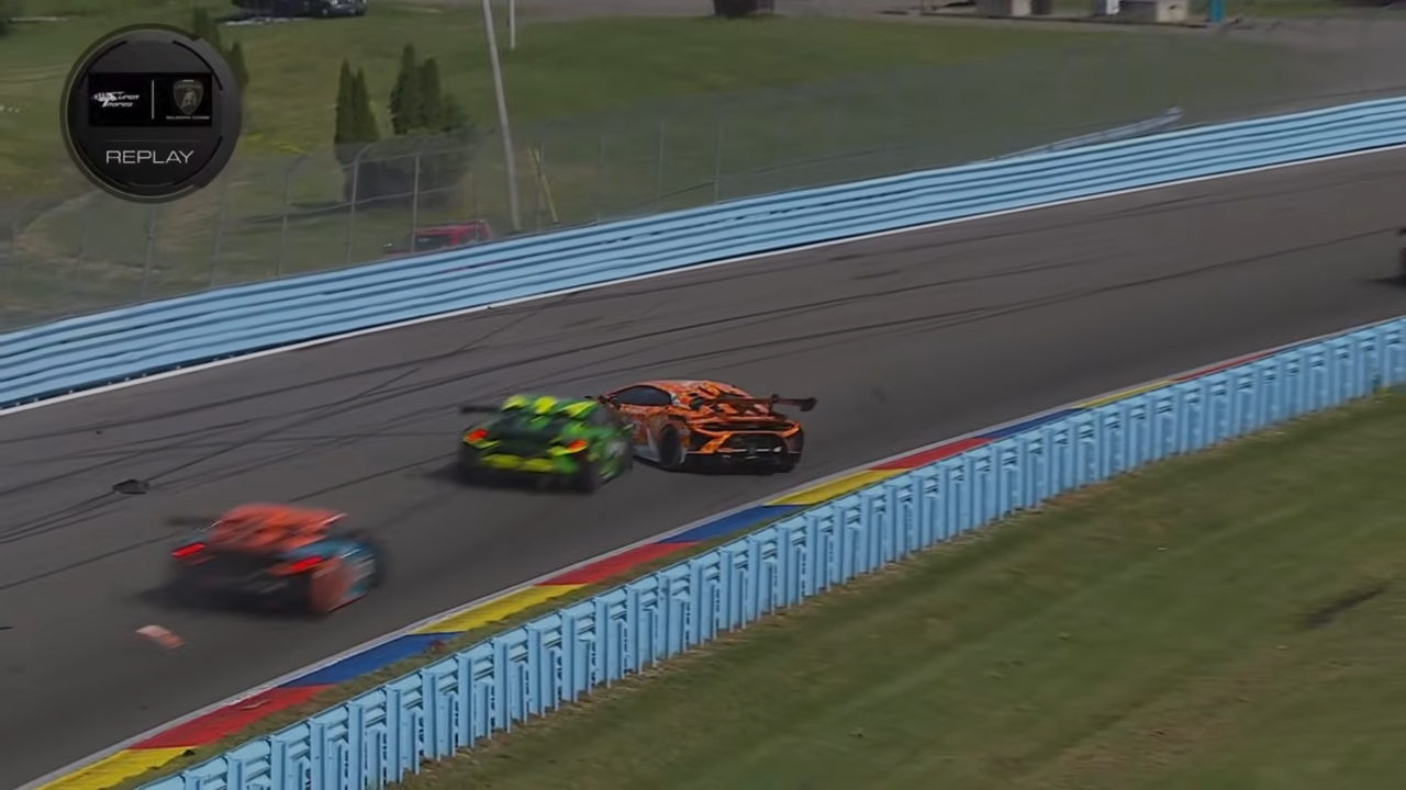 lamborghini crash