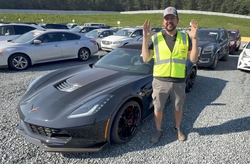 Man Buys Fire-Damaged Corvette For $30,000… Turns Out It Might Be A Bargain!