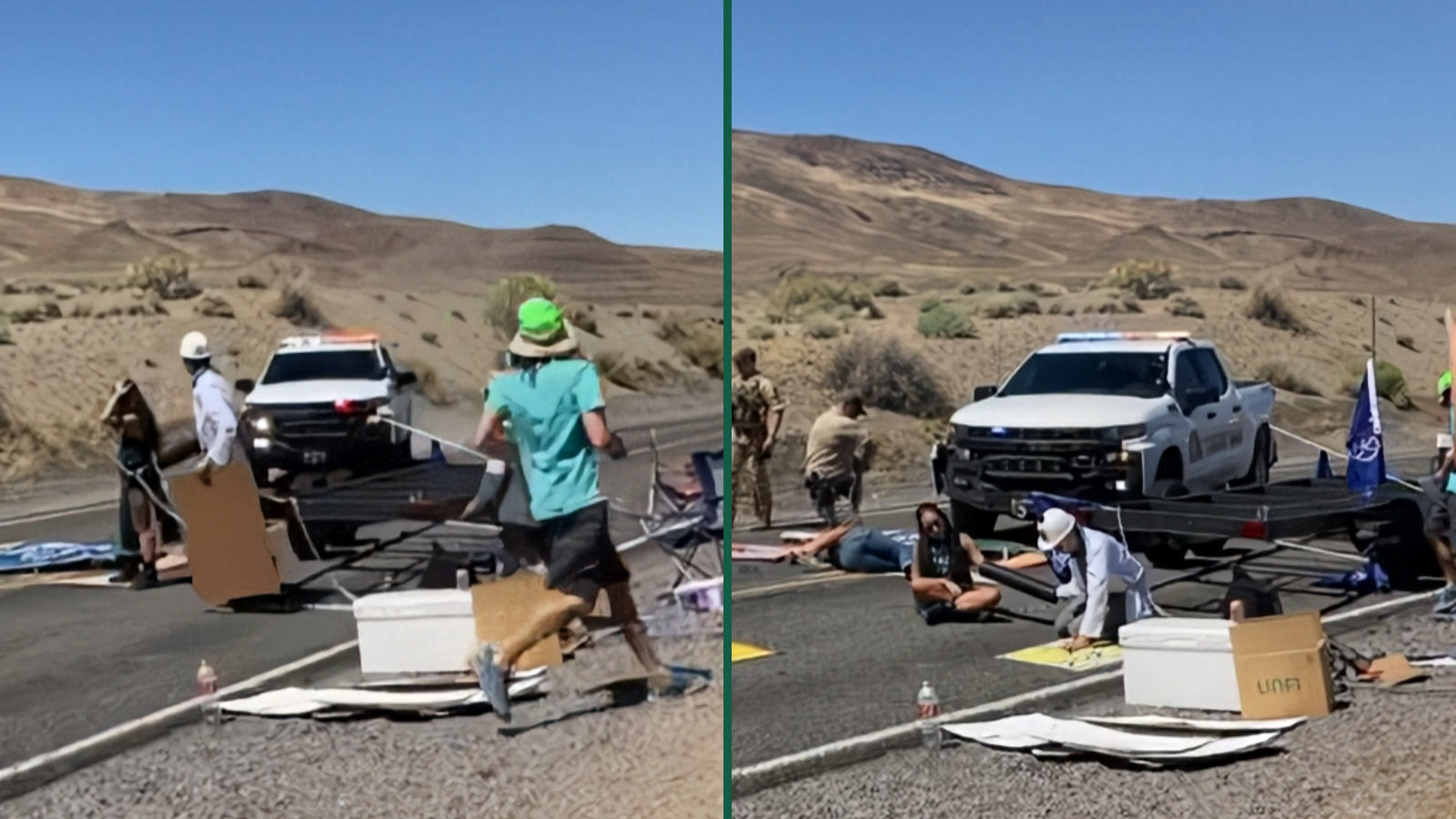 Video of Tribal Rangers Clearing Burning Man Protest Divides the Internet Once Again