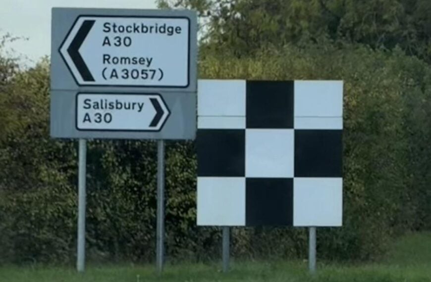 Weird UK Road Sign