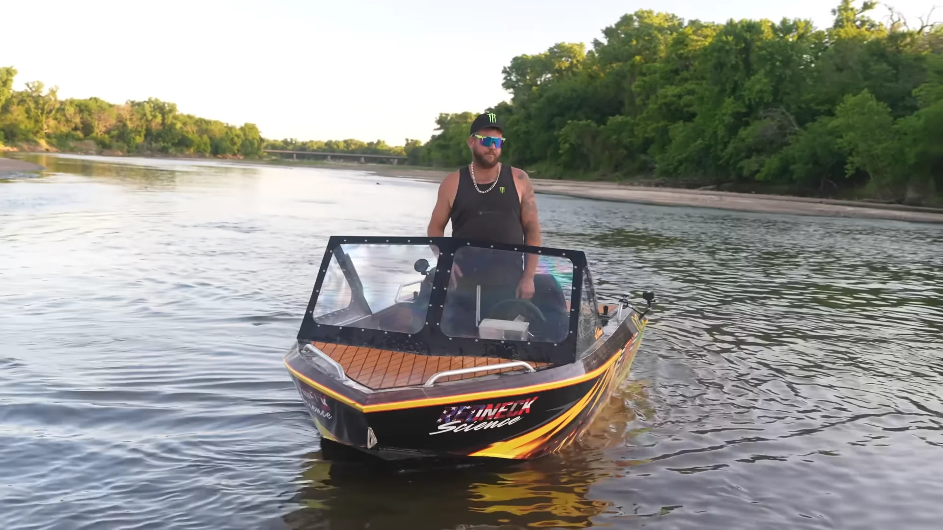 Westen Champlin Team Stuck In River