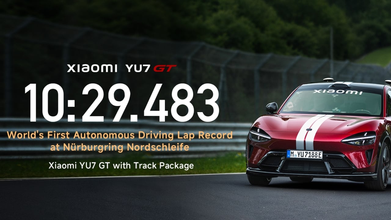 Xiaomi YU7 Autonomous Lap Record