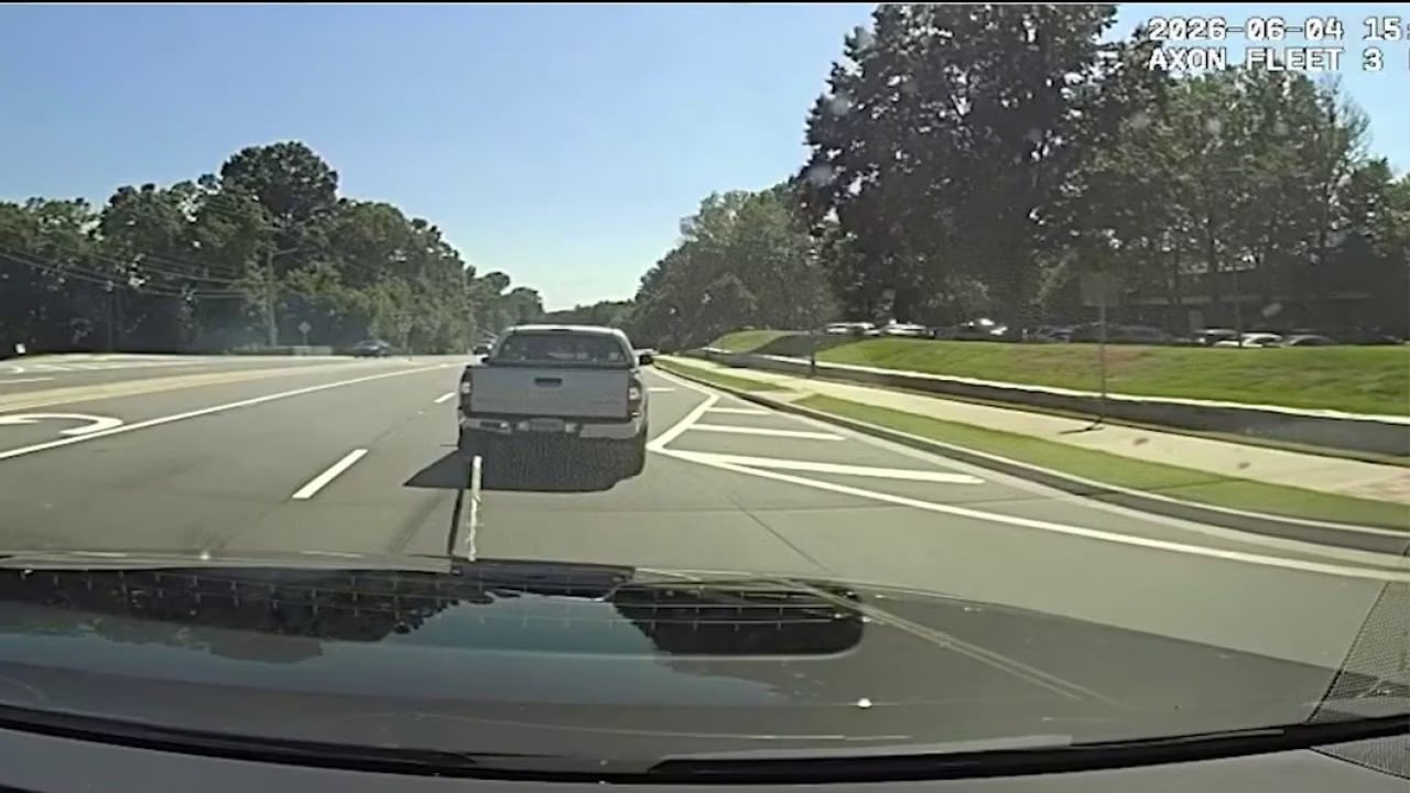 Dashcam Shows Grappler Device Ending Suspect’s Run of Smashing License Plate Readers.