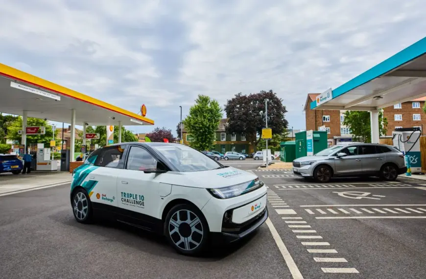 Shell Unveils Awesome Hatchback Concept Car To Show Off Fast Charging Tech