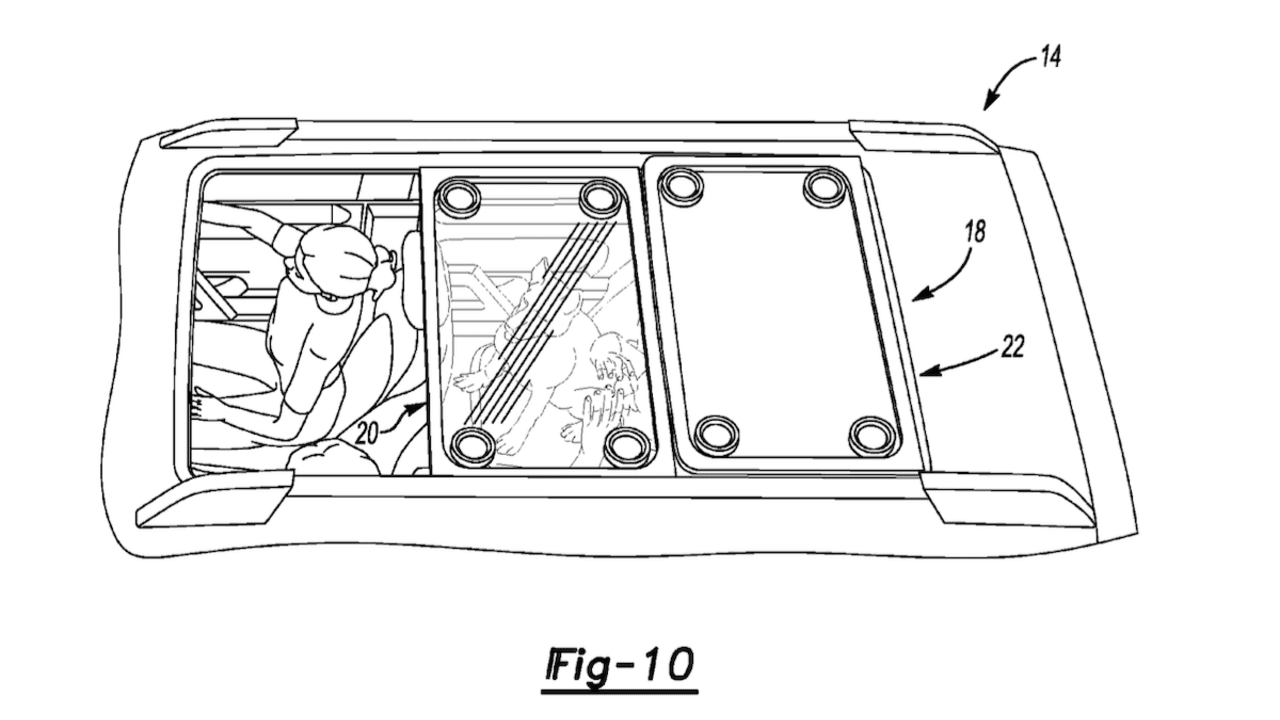 Ford Bronco roof.