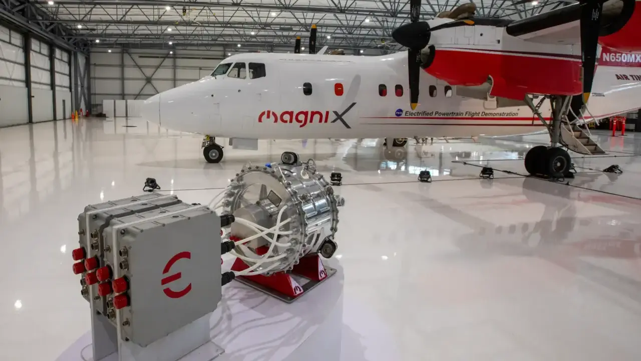 Hybrid-powered plane