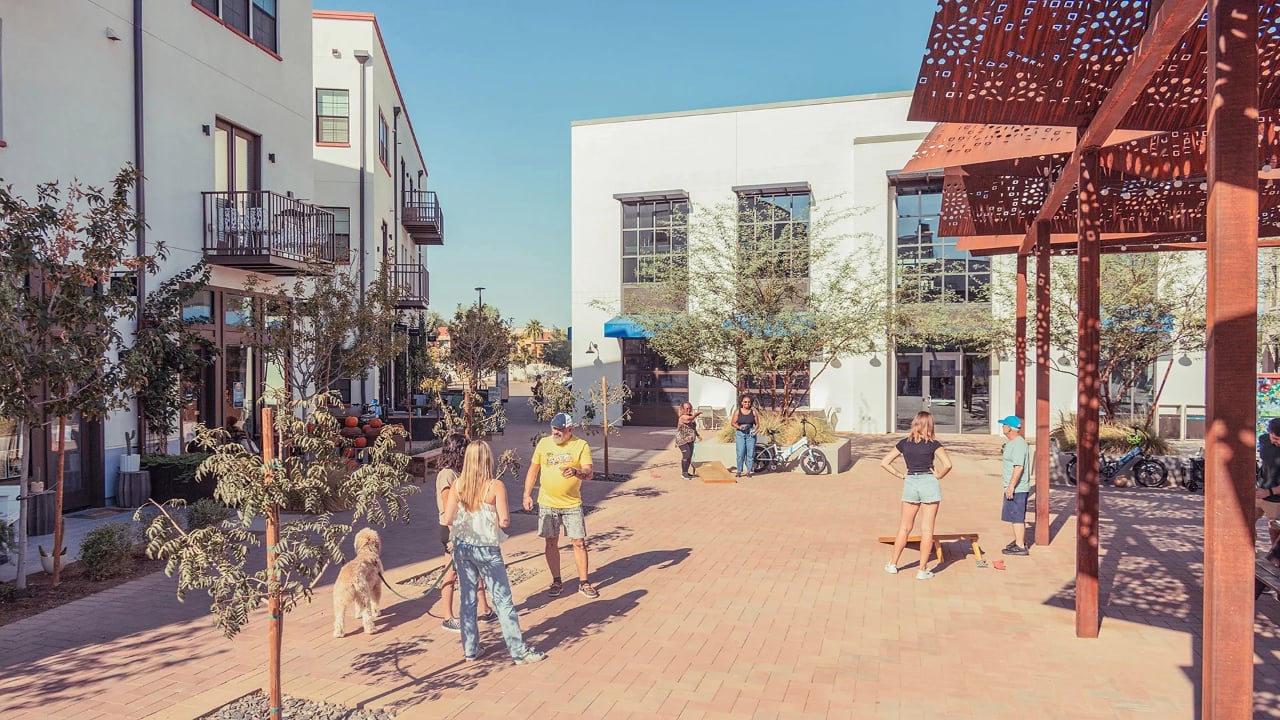 The US neighbourhood where cars are banned