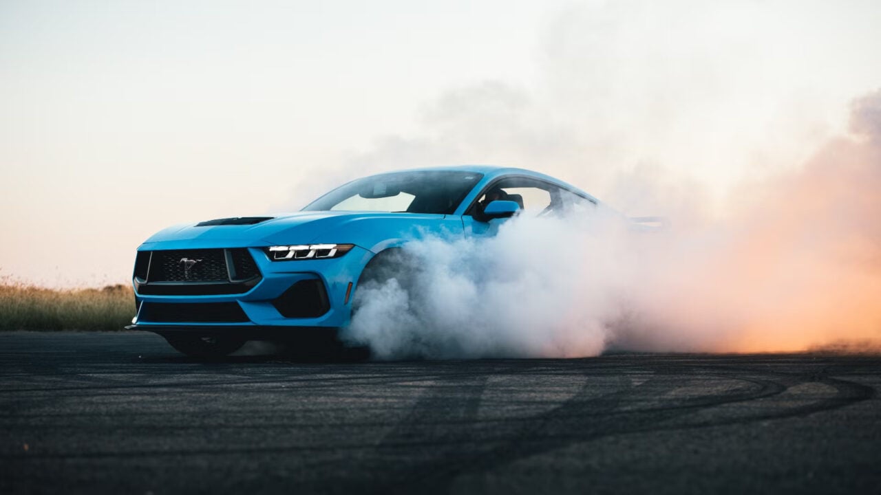 Roush supercharged Mustang.