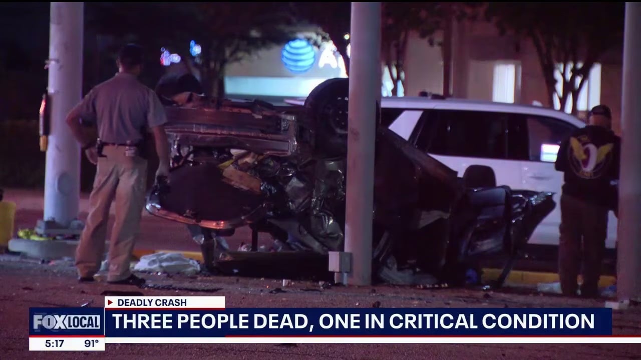 Duncanville street racing crash kills three bystanders.