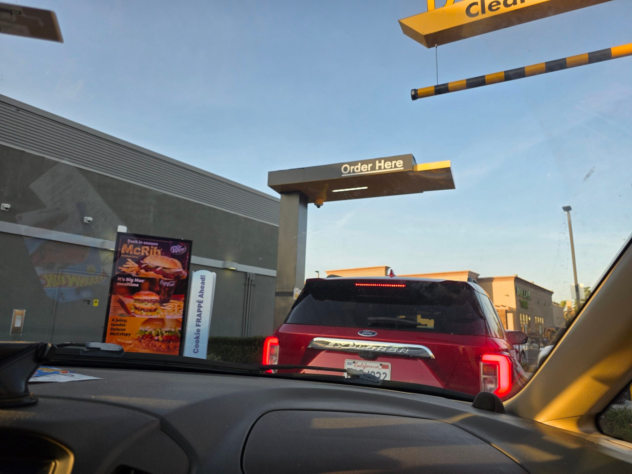mcdonald's drive through AI