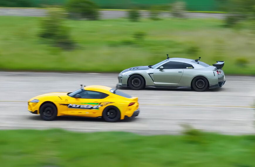 AWD Toyota Supra Challenges A 1,000-HP Nissan GT-R In An Epic Drag Race