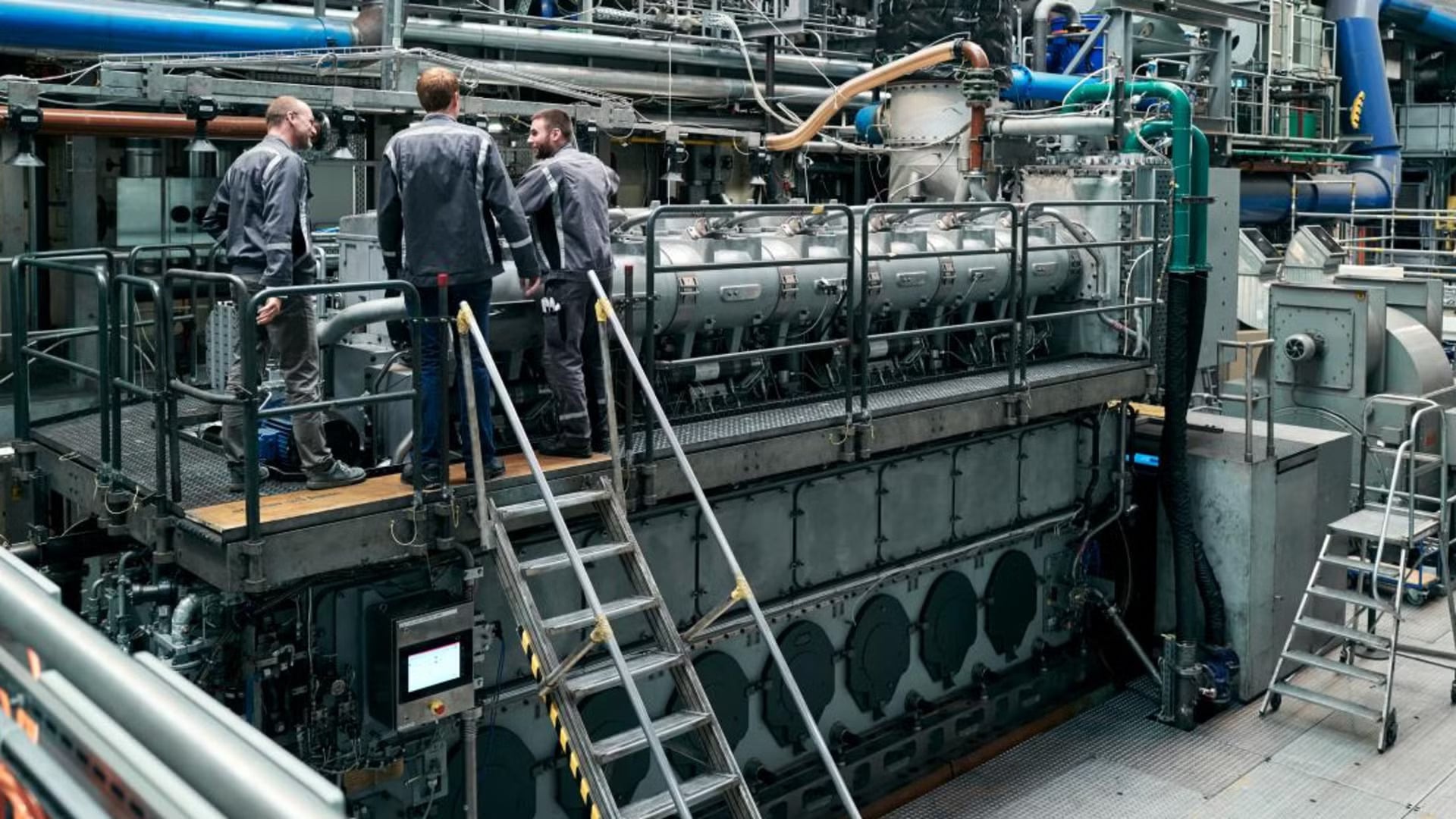 vw everllence methanol dual fuel four stroke ship engine