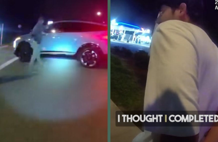 DUI Suspect Drove Straight Into an Active Crash Scene, Then Asked to Retake Sobriety Test