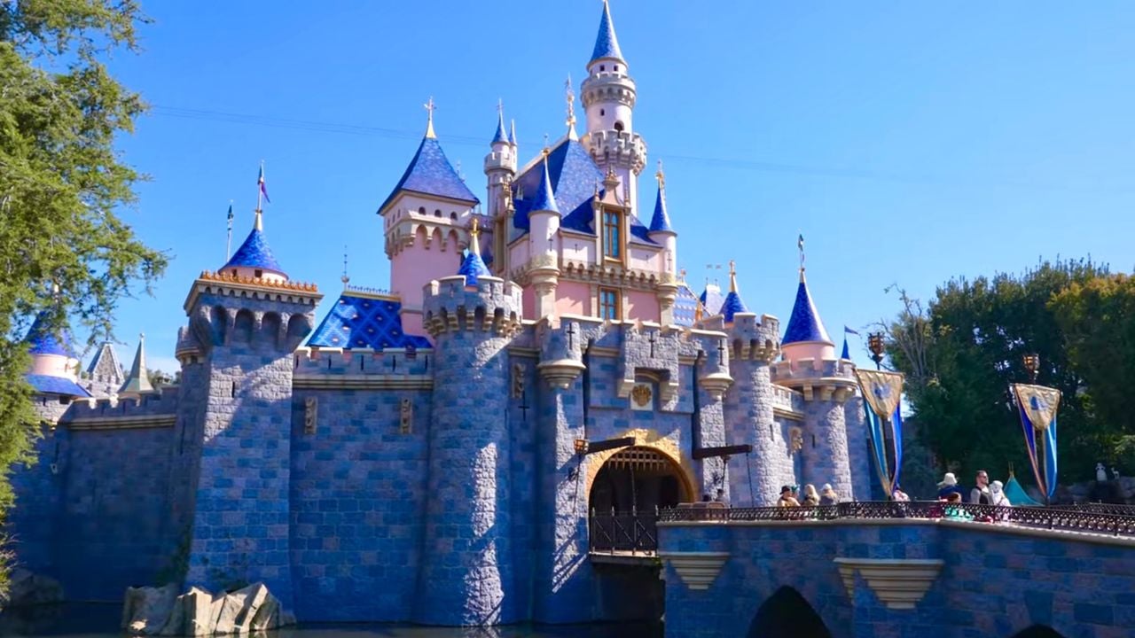 Disneyland Sleeping Beauty Castle Summer