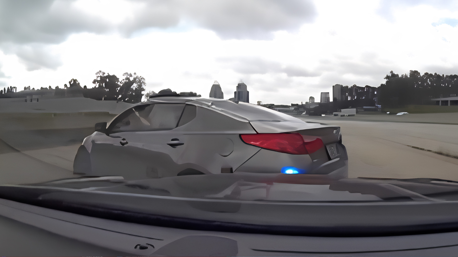 Driver Survived Four PIT Maneuvers Before Giving Up and Running on Foot
