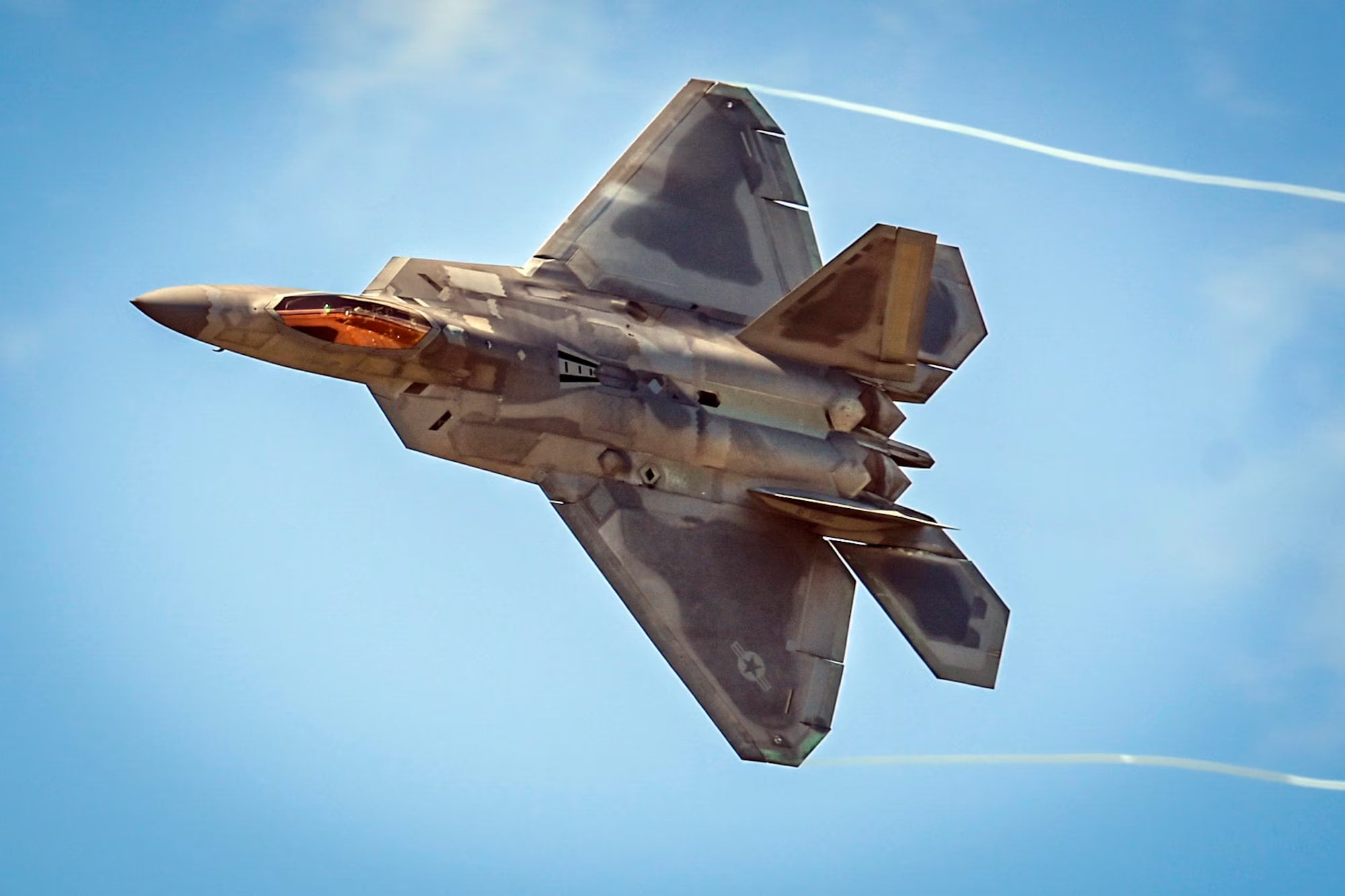 F-22 Raptor In Flight