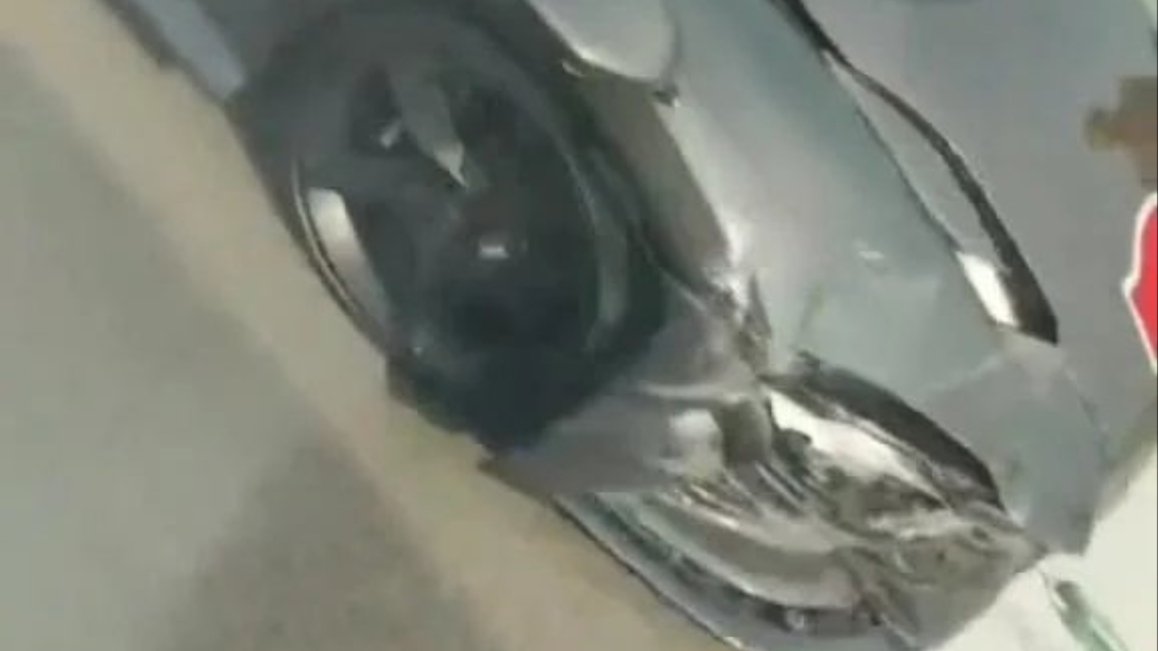 Ferrari Daytona SP3 Crash Closeup (1)
