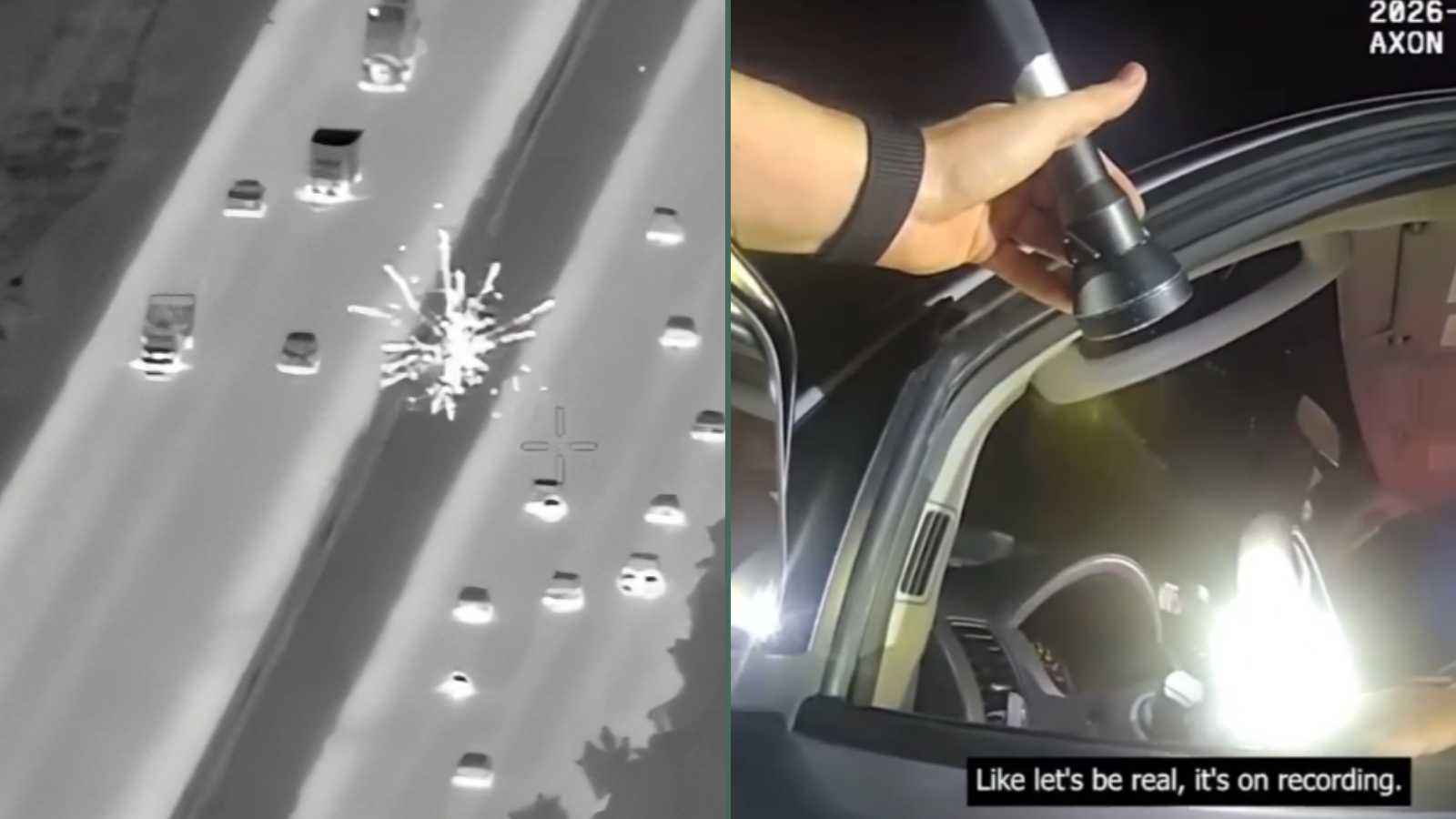 Florida Man Denies Shooting Fireworks at I-95 Traffic Until Deputy Reveals a Helicopter Has Been Following Him