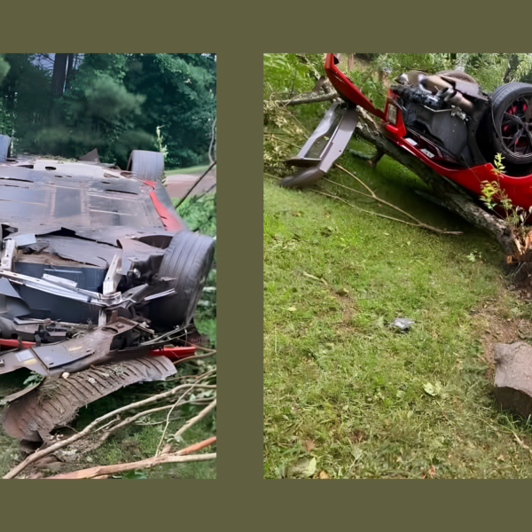 A Corvette Driver Got a Speeding Ticket. Forty-Five Minutes Later, It Was Upside Down.
