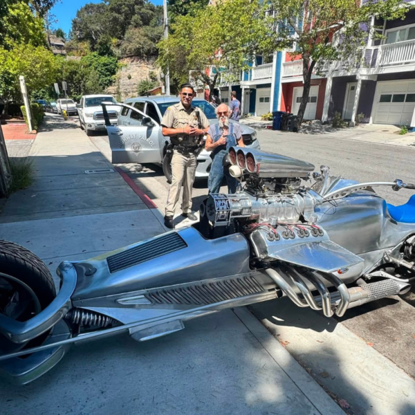California CHP Stumbles Across an 1,100-HP Motorcycle During Routine Patrol