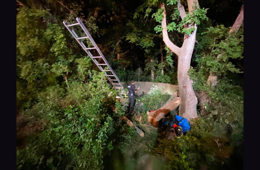 Kansas Fisherman’s 911 Call Leads to Dramatic Rescue After Pickup Sinks Into 30-Foot Cistern