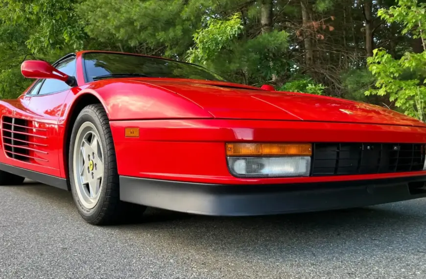 This Single-Family-Owned, 3,700-Mile 1990 Ferrari Testarossa Is For Sale On Bring A Trailer
