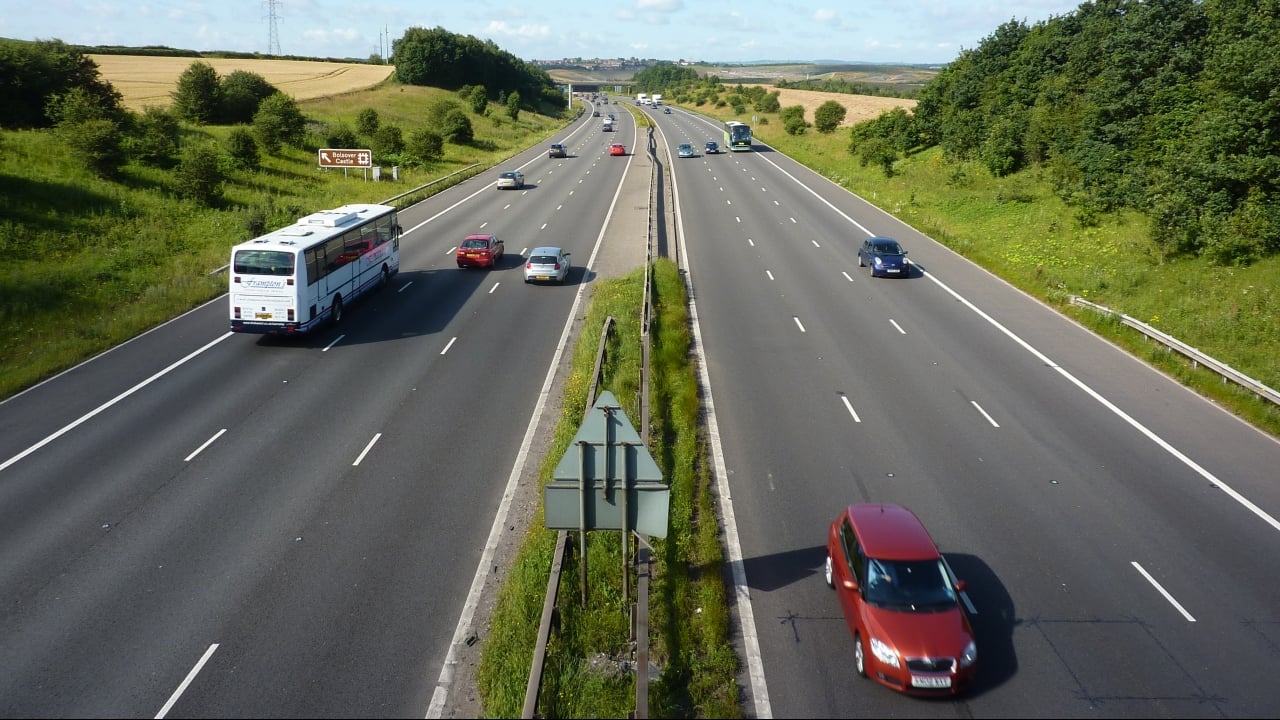 M1 Motorway Yorkshire