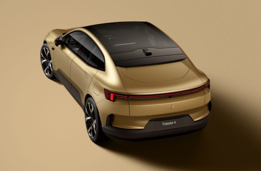 Polestar 4 Rear View
