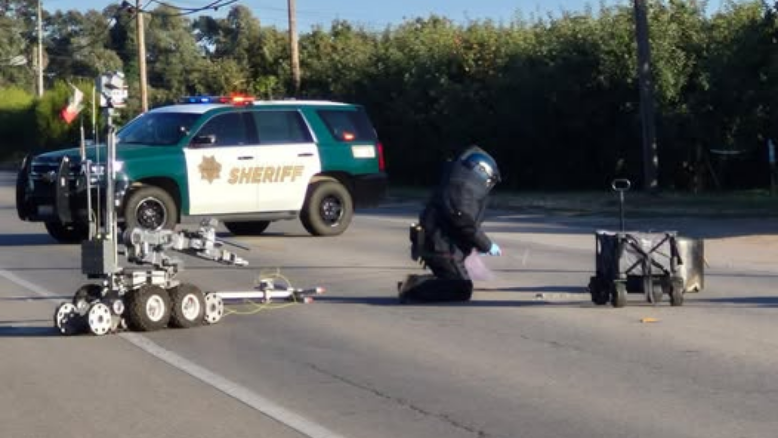 Police K9's Routine Traffic Stop Ends With Pipe Bomb Discovery and Bomb Squad Response