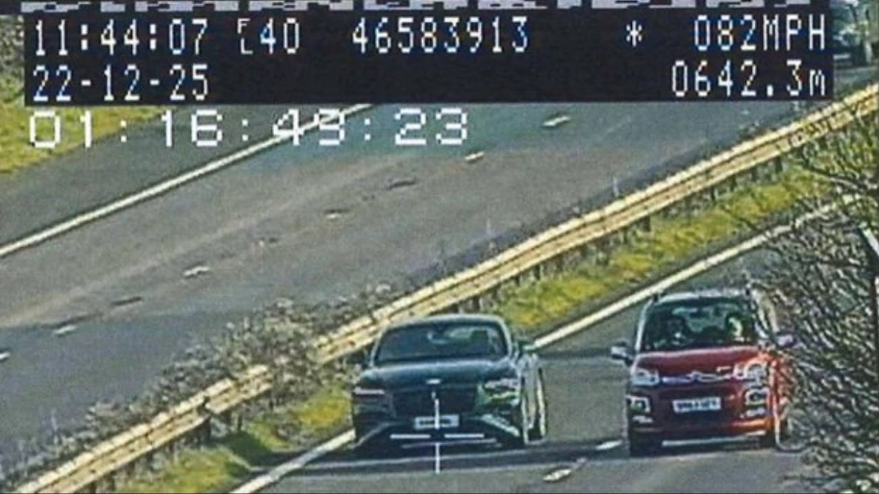Richard Hammond Speeding Bentley